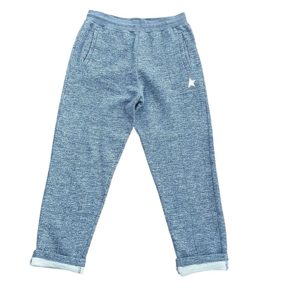 Golden Goose Men’s Gold Star Gray Joggers Pants Size L - Picture 3 of 9